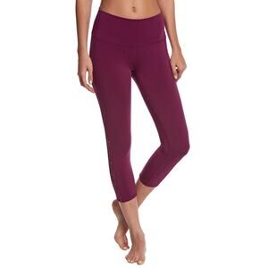 Alo Yoga  Cropped High Rise Leggings Small Patina Purple